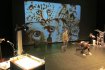 2015 : : Dessin sur sable en direct : : recherches pour Théâtre