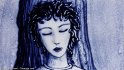 2016 : : Spectacle dessin sur sable (visage femme) : Souffle