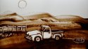2011 : : Dessin sur sable pour film événementiel, Arabie Saoudite