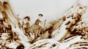 2013 : : Dessin sur sable : : Film de commande pour Mer de Sable