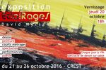 Flyer exposition EclaiRageS à Crest, octobre 2016 : Recto 10x15 {JPEG}