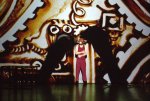 2016 : : Dessin sur sable en direct : : Théâtre, Paris {JPEG}