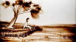 2010 - Dessin sur sable, séminaire d'entreprise, France {JPEG}
