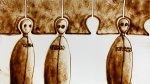 2010 - Dessin sur sable pour diaporama du spectacle "Rezign Live" {JPEG}