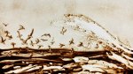 2010 - Dessin sur sable pour diaporama du spectacle "Bruit de Mer" {JPEG}