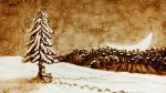 2012 : : Flocons de lune : : dessin sable {JPEG}