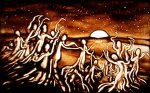 2008 - Dessin sur sable, Rezign {JPEG}