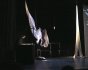 2010 - Live sand drawing for the play "Cet animal qui nous regarde"