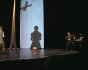 2010 - Live sand drawing for the play "Cet animal qui nous regarde"