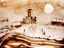 2010 - Dessin sur sable pour concert symphonique, Moussorgski