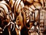 2010 - Dessin sur sable pour concert symphonique, Tango