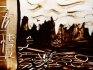 2010 - Sand drawing for symphony concert , Takénori Némoto
